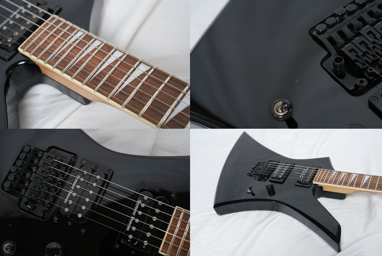 ☆Jackson Stars☆KE-3 BLK KELLY 2009年製 美品 Seymour Duncan