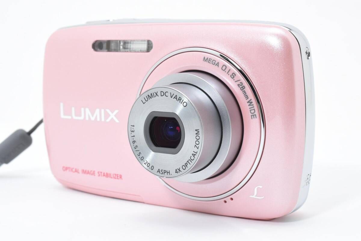 ☆極上品☆パナソニック Panasonic LUMIX DMC-S1 ピンク☆ 4080 #4416