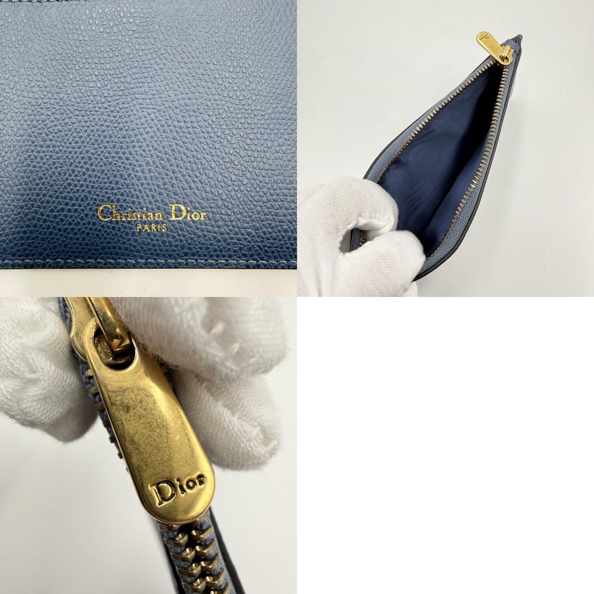 Christian Dior（クリスチャンディオール）サドル チェーンウォレット