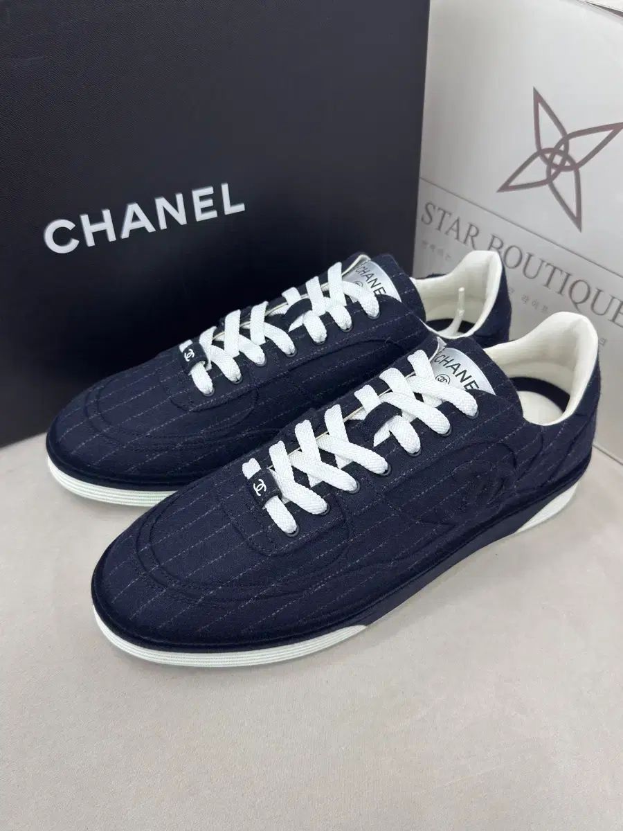 韓国国内百貨店フルセット新作 CHANEL シャネル ストライプ メンズ専用