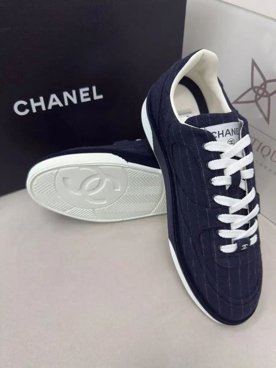 韓国国内百貨店フルセット新作 CHANEL シャネル ストライプ メンズ専用