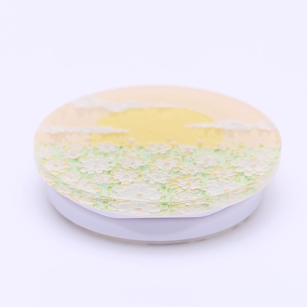 『大人気』 スマホケース グリップトック スマホスタンド スマホリング スマホホルダー おしゃれ かわいい 携帯リング 油絵 油画 スマホアクセサリー フラワー 花 アクリル 韓国 スマホグリ