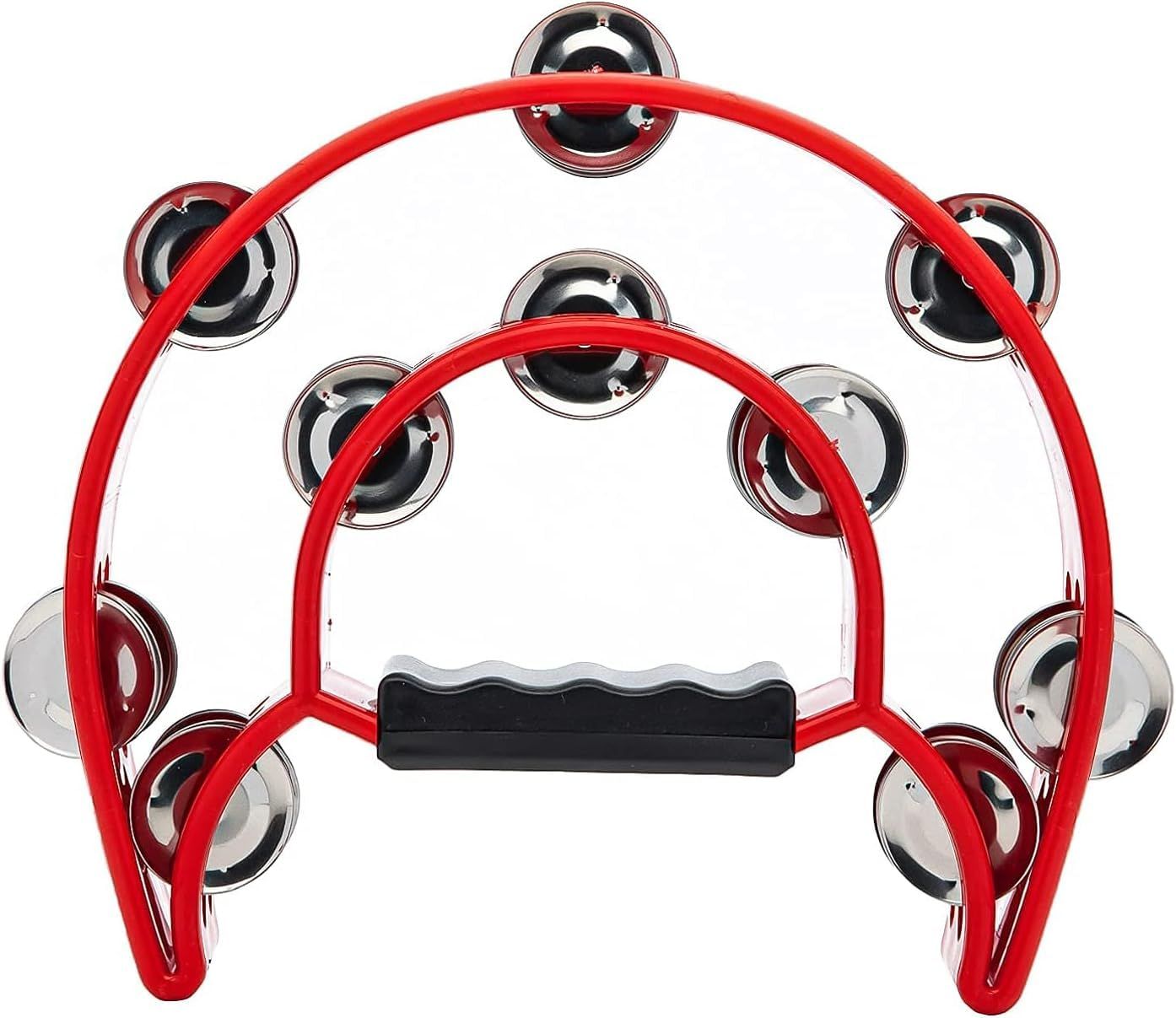 Tambourine instrument percussion year-end party karaoke (red) [red]