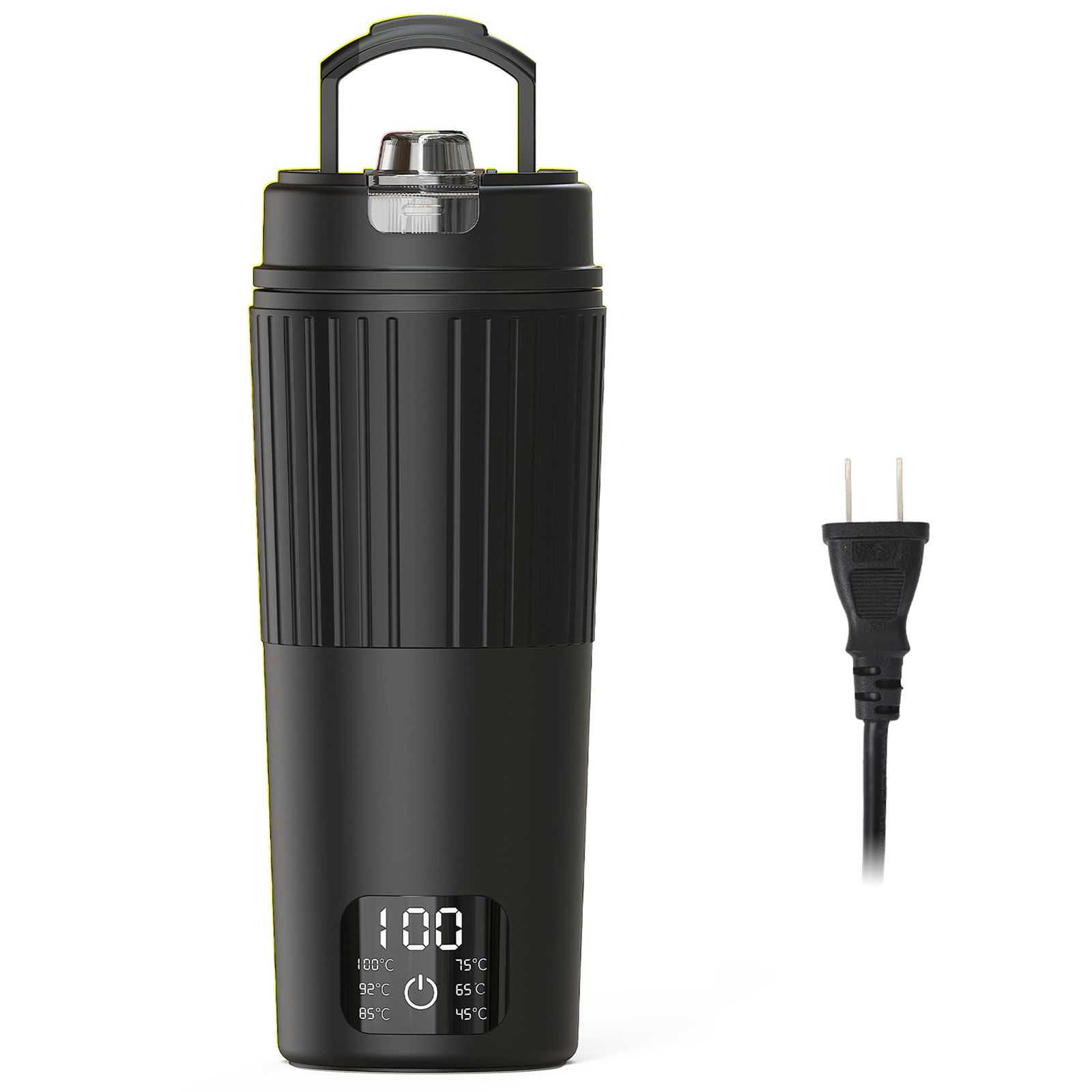 迅速に発送】電気ケトル ポータブル トラベルケトル 550ml大容量 海外