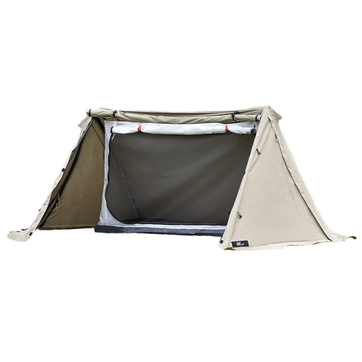 ◇FIELDOOR パップテント320 【T/C カーキ】 ポリコットン 軍幕 二又