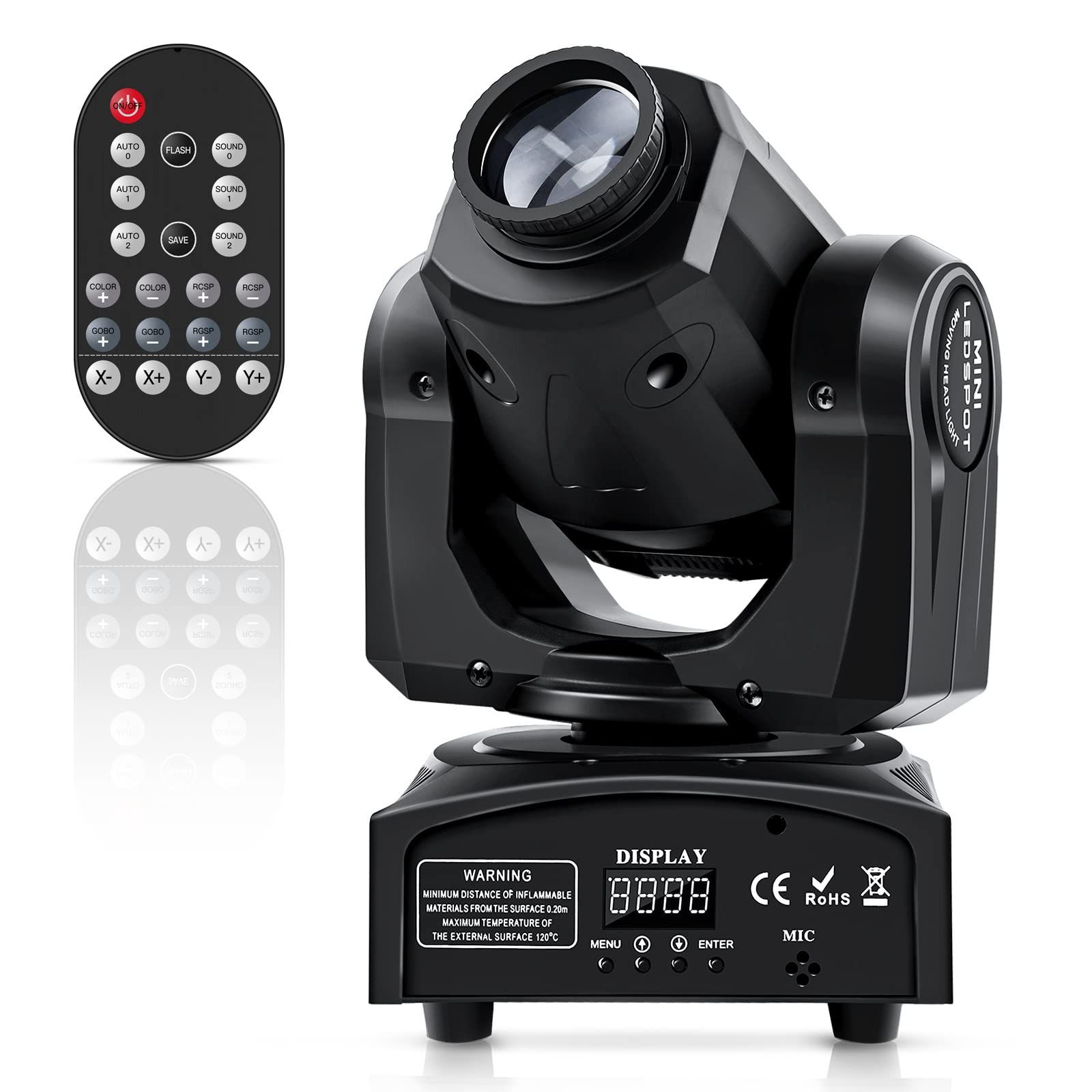 U`King 50W ムービングライト ムービングヘッド ステージライト 舞台