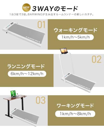 ◇BARWING(バーウィング) ランニングパット ルームランナー ハンドル