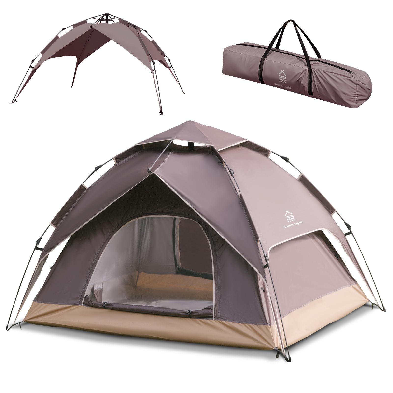 ◇【COMFORT ZONE】 テント ワンタッチテント 3人 4人用 二