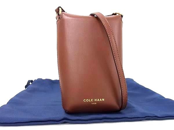 □極美品□ COLE HAAN コールハーン レザー クロスボディ ショルダー