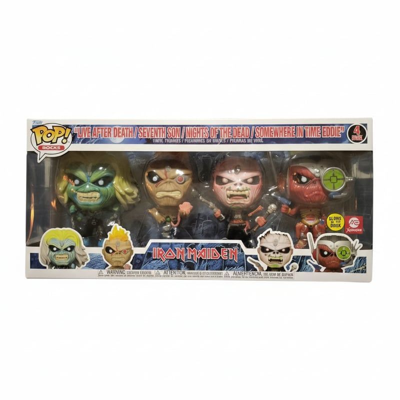 ファンコ ポップ 『アイアン・メイデン』エディ 4パック Funko POP