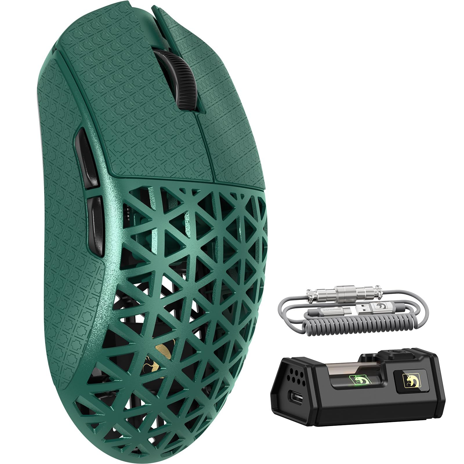 MAMBASNAKE M5Ultra ゲーミングマウス 8K カーボンファイバーマウス