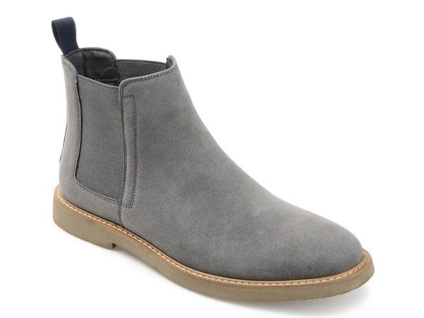 バンス メンズ シューズ ブーツ・レインブーツ チェルシーブーツ チェルシー ブーツ Vance Co Marshon Chelsea Boot Grey グレー