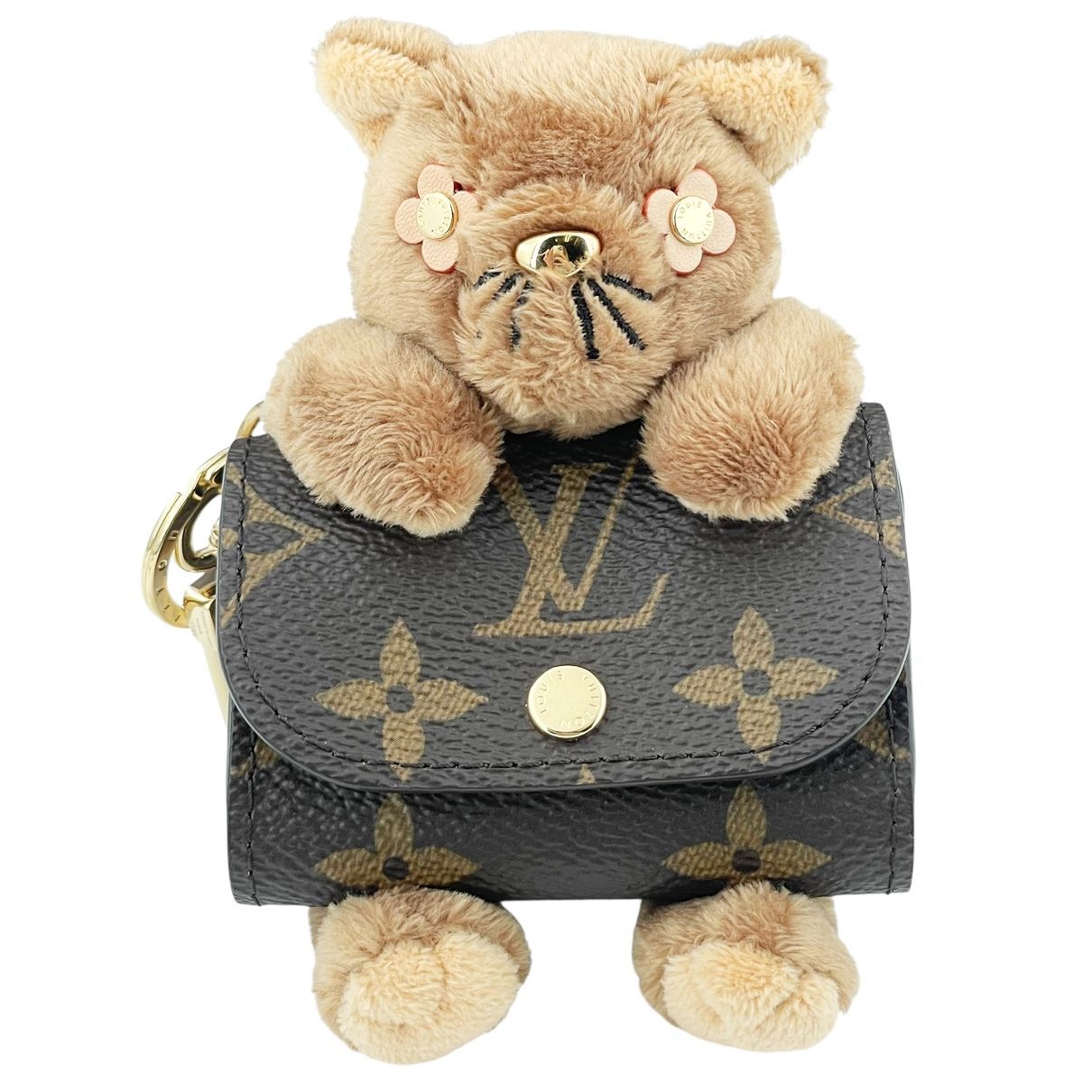 中古】 LOUIS VUITTON ルイ・ヴィトン バッグチャーム・LV キュート