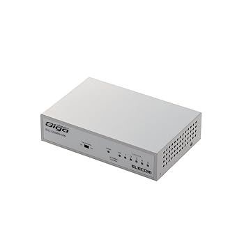 エレコム スイッチングハブ ギガビット 5ポート マグネット 電源内蔵
