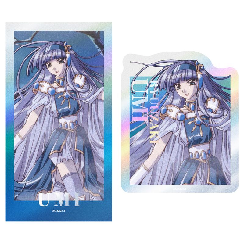 新品/公式】魔法騎士レイアース_キャラキラステッカーセット 龍咲 海