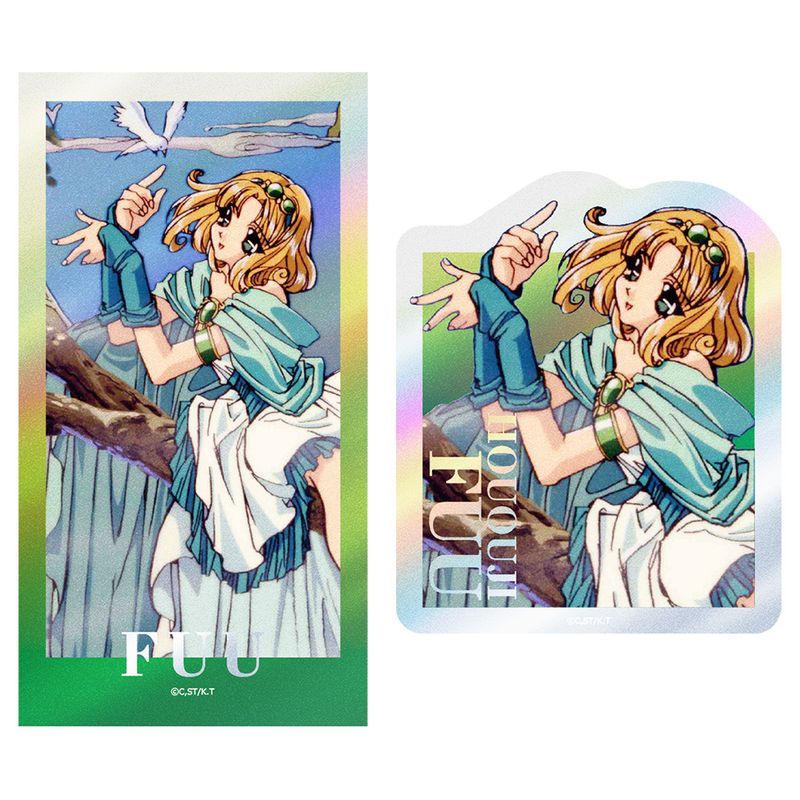 新品/公式】魔法騎士レイアース_キャラキラステッカーセット 鳳凰寺 風