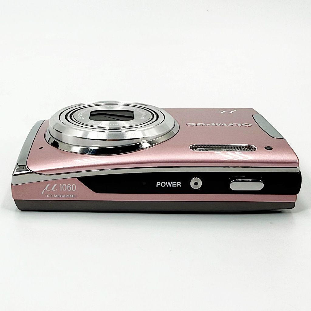 オリンパス OLYMPUS μ1060 ピンク コンデジ カメラ 中古 - メルカリ
