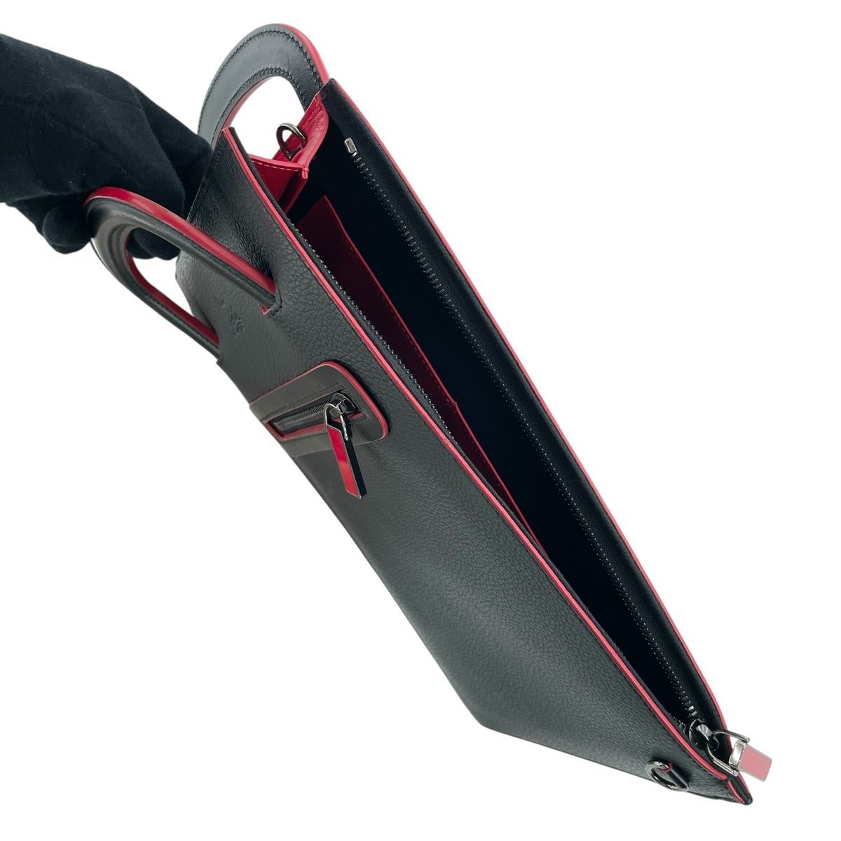 中古】 Christian Louboutin クリスチャンルブタン クラッチバッグ