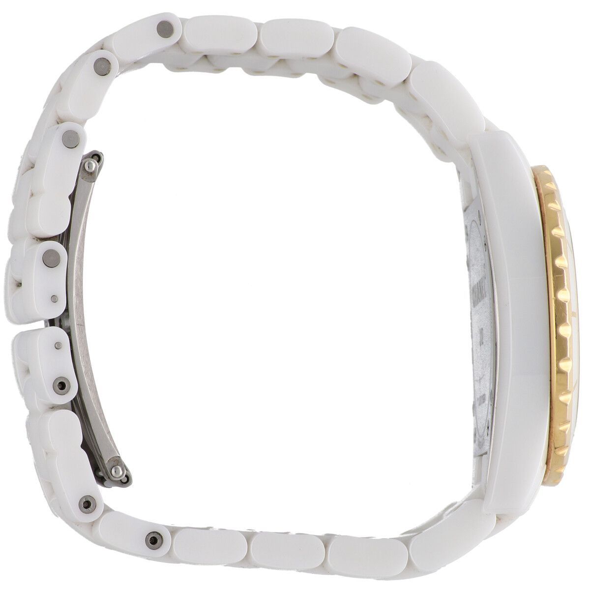 中古】 CHANEL シャネル J12 H2180 39mm 10PD ダイヤモンド K18PG