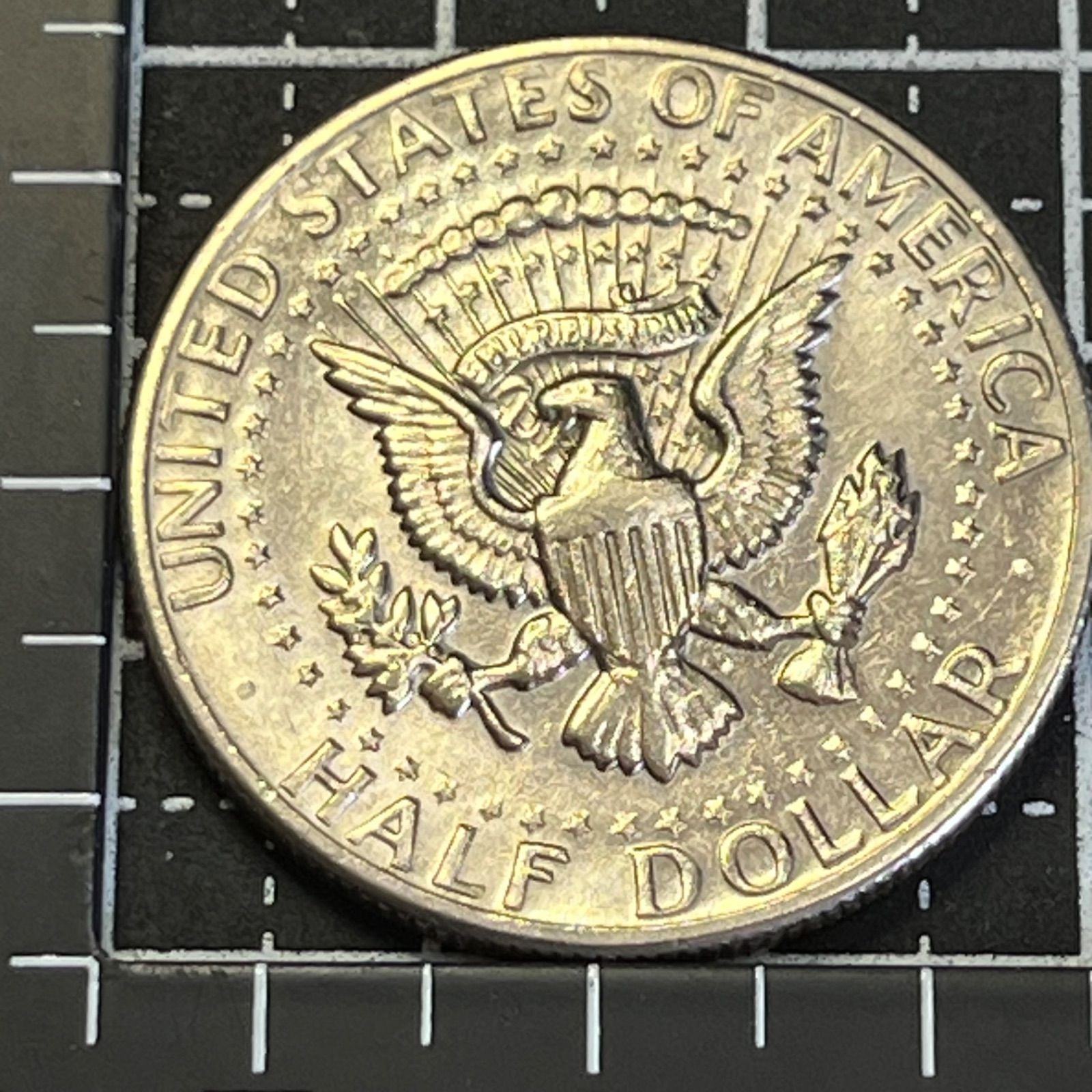 米国大型貨】1971年 ケネディ ハーフダラー／ジョン・F・ケネディ 50