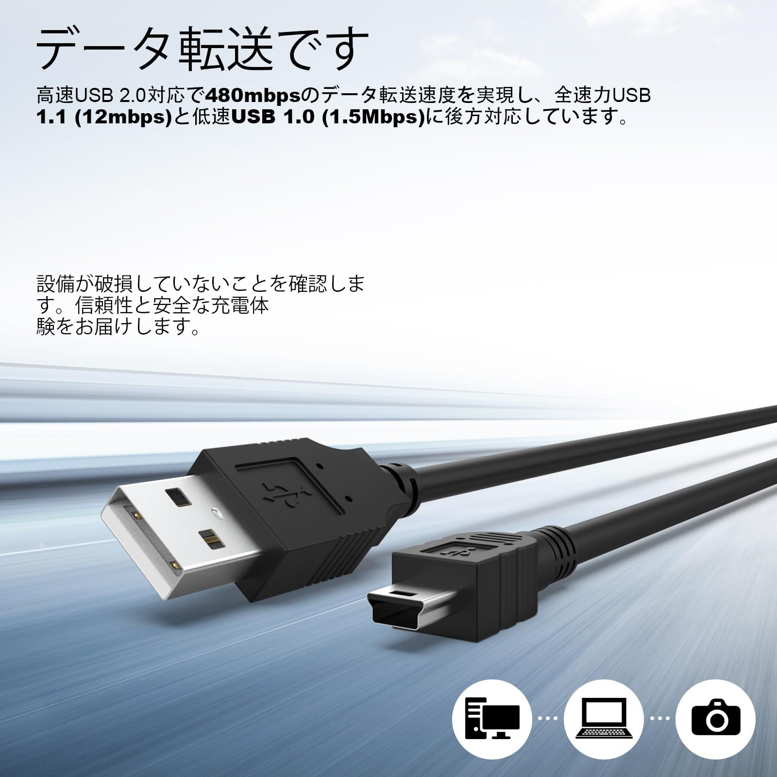 UC-E4 USBケーブル 1m Nikon D90 D610等対応 新品 - メルカリ