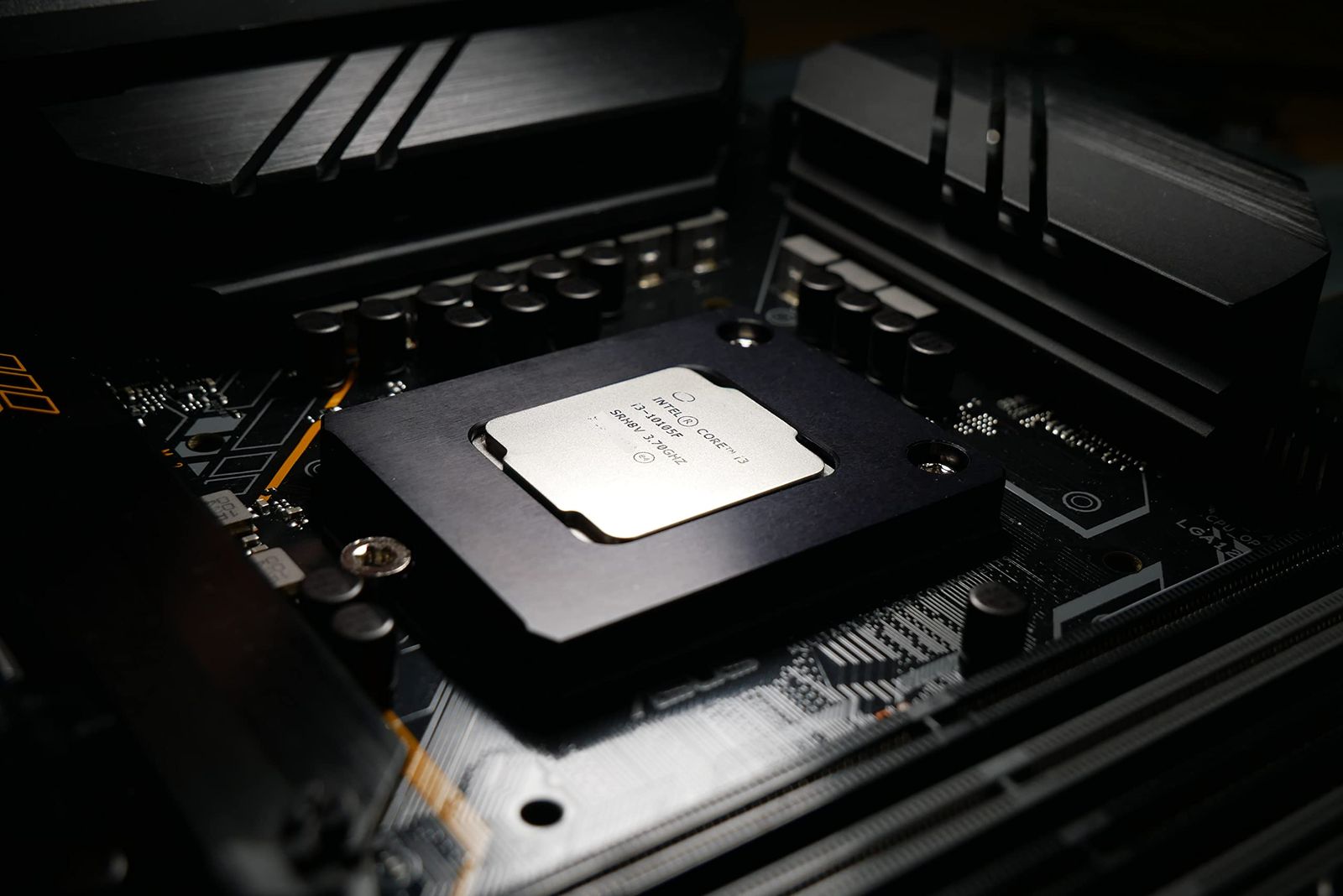 PCER24 クラシック BLACK CPU固定パーツ [Anti Bent Cool Booster] 旧世代対応型 固定時のCPUの変形を抑制 (Black)