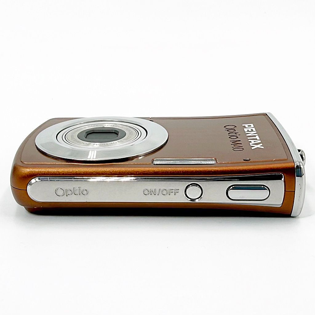ペンタックス PENTAX Optio M40 ブラウン コンデジ カメラ 中古 - メルカリ