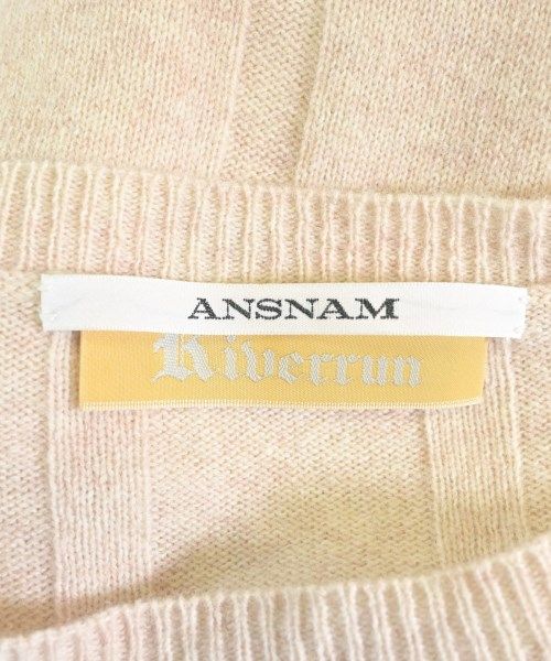 トップス ANSNAM アンスナム ニット・セーター L ベージュ 【古着