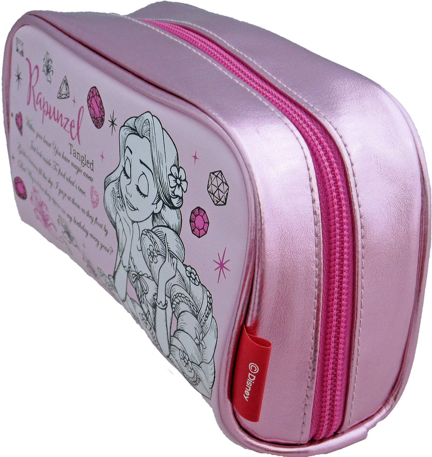 デルフィーノ ディズニー BOX型ラウンドジップペンケース ラプンツェル