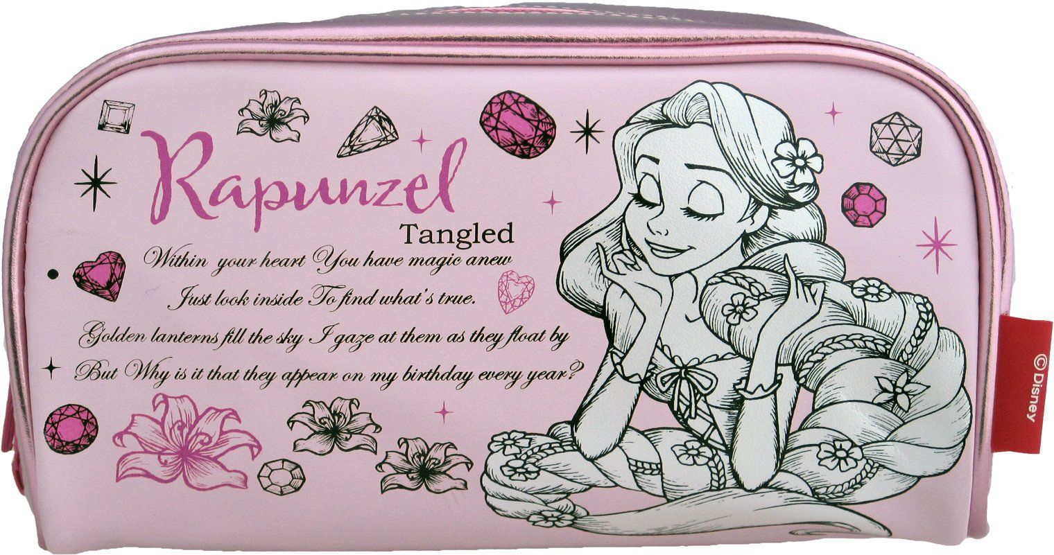 デルフィーノ ディズニー BOX型ラウンドジップペンケース ラプンツェル