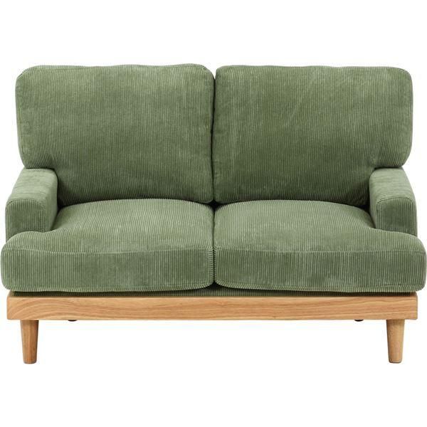 コーデュロイソファ 2P