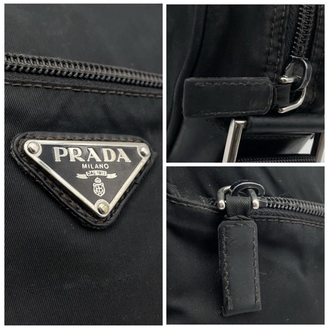 価格交渉/質問大歓迎♪】【極美品】プラダ ナイロン 三角ロゴ