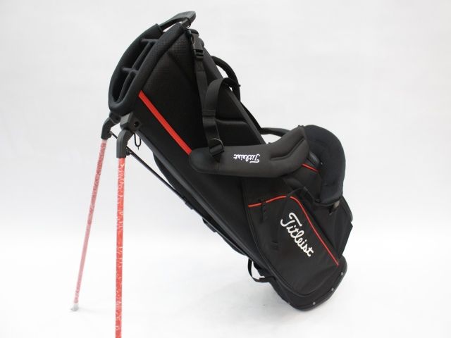  タイトリスト Players S5 スタンドバッグ TB26SX8-061 ブラック|レッド|ホワイト 2026年 日本未発売USモデル 8468 ゴルフバッグ キャディバッグ ゴルフ