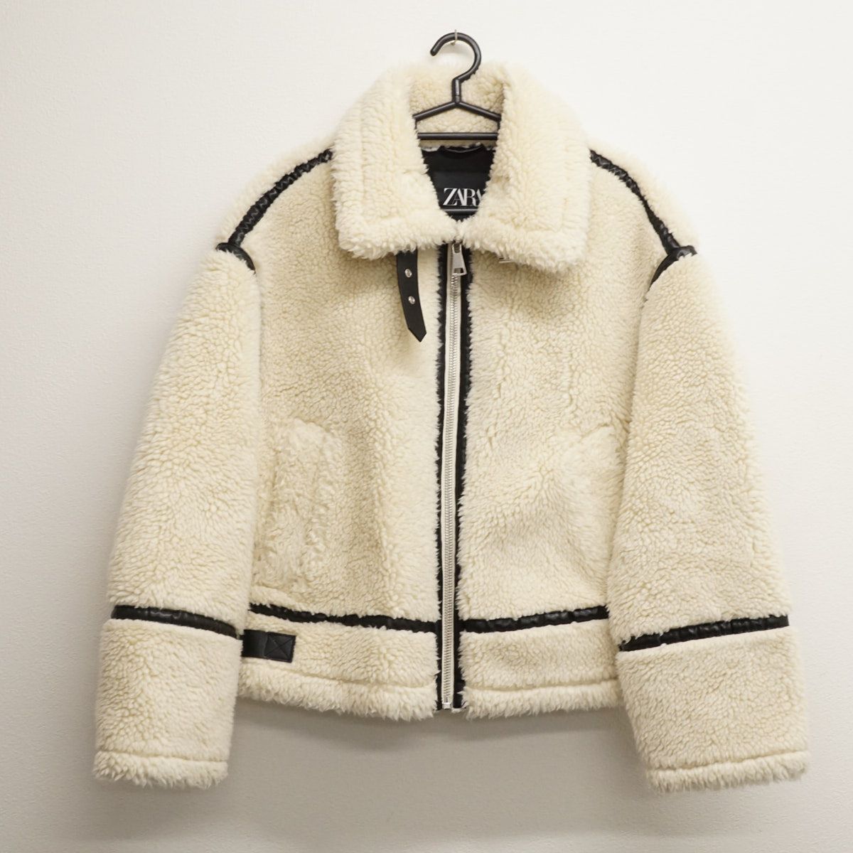 ZARA ザラ ZWコレクション ボアムートンジャケット USED美品 