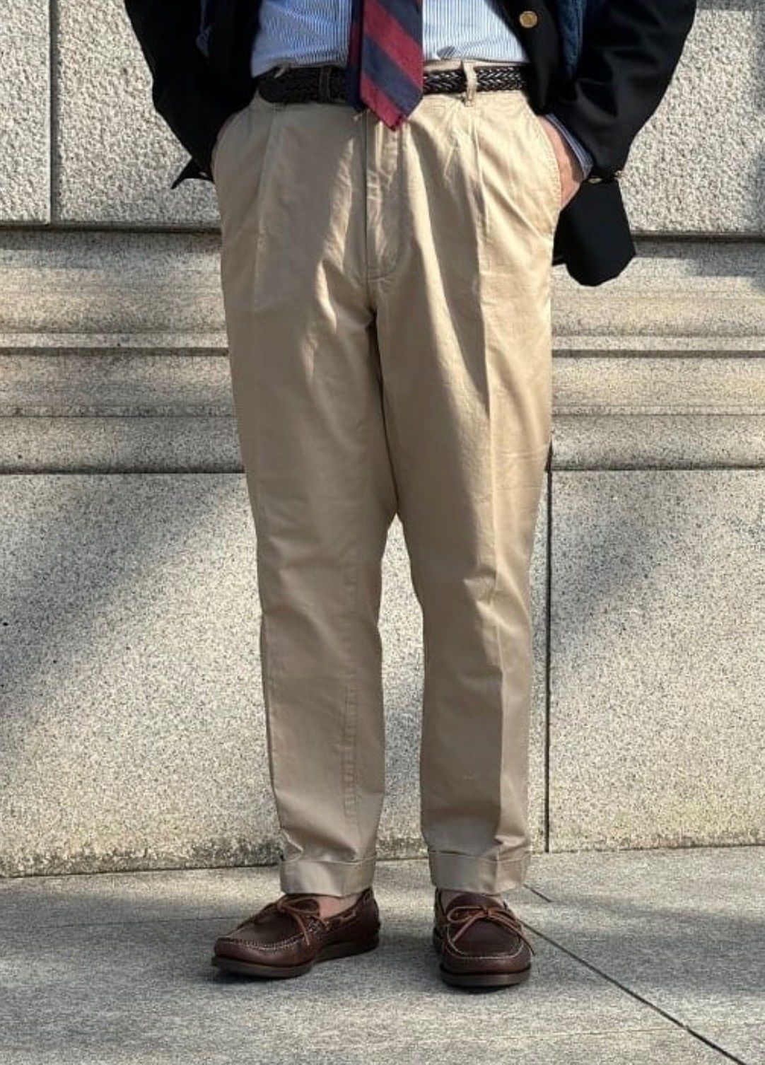 新着】 BEAMS PLUS ビームスプラス 1プリーツ チノ トラウザー メンズ