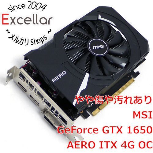 bn:12] MSI製グラボ GTX 1650 AERO ITX 4G OC PCIExp 4GB - メルカリ