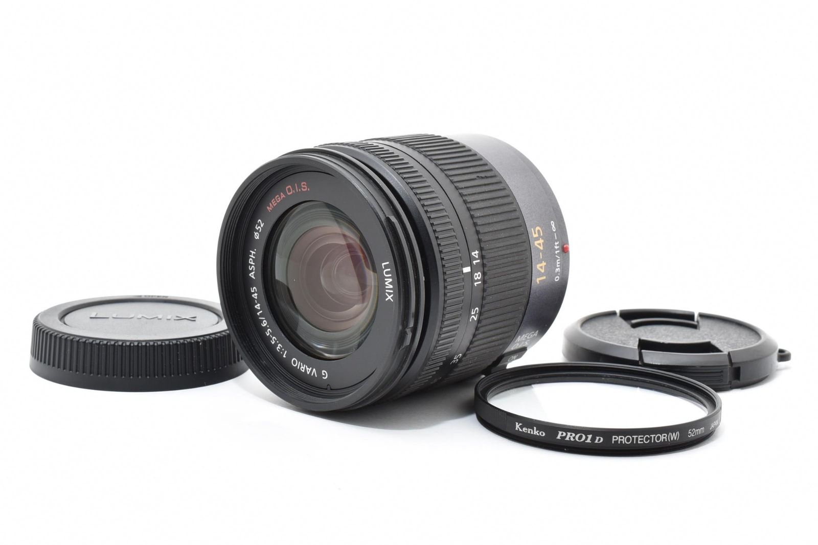 実用品】Panasonic パナソニック G VARIO 14-45mm 3.5-5.6 H-FS014045