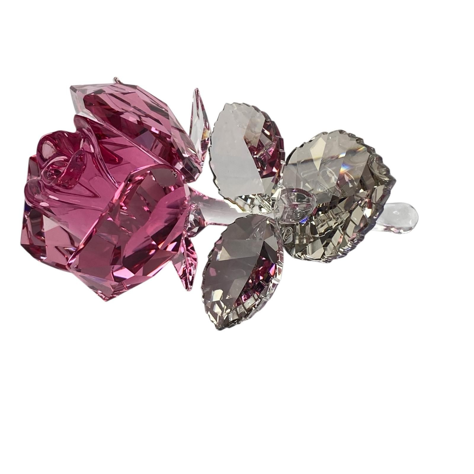 未使用 スワロフスキー SWAROVSKI ブロッサミング ローズ レディース