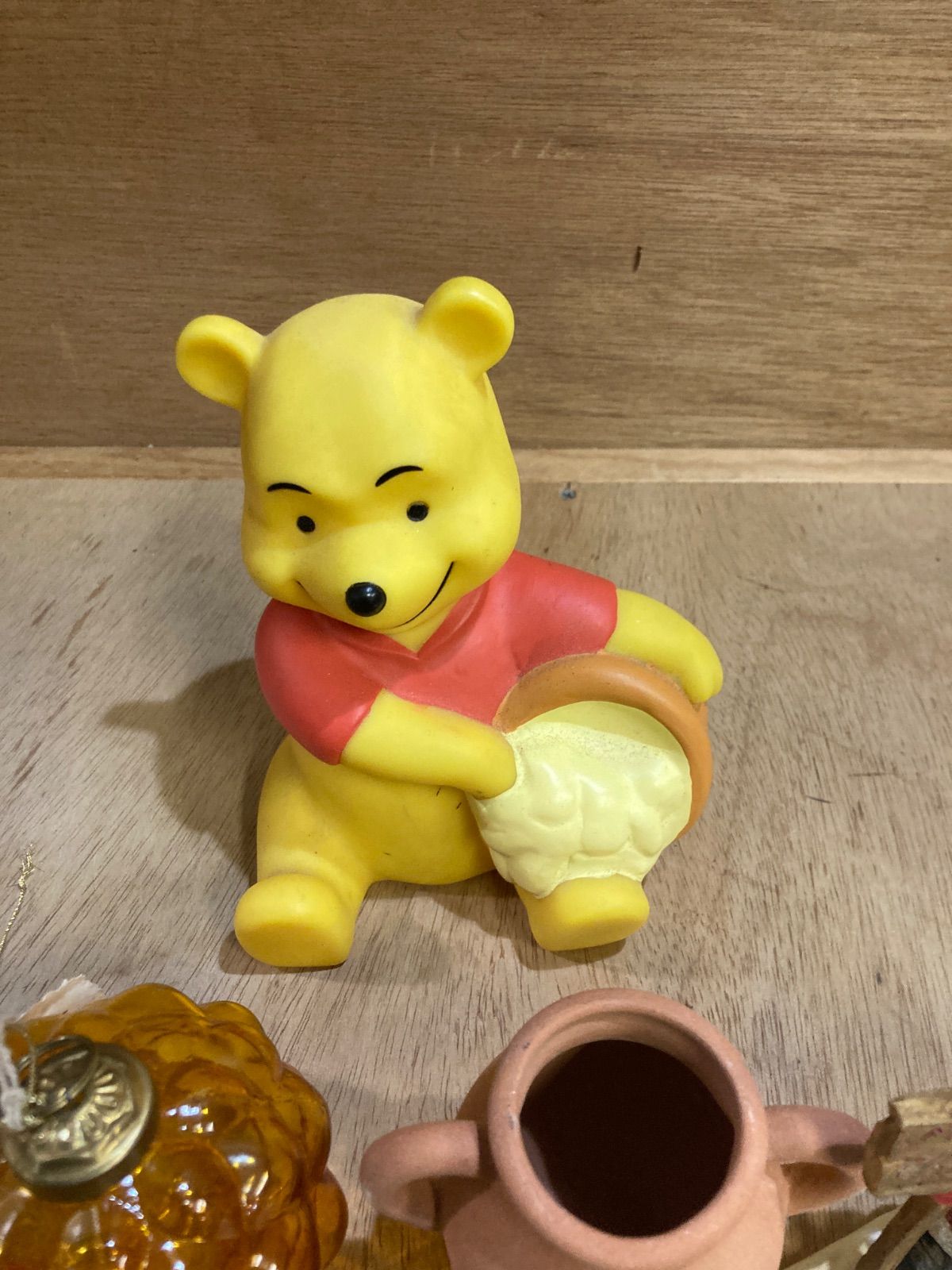 くまのプーさん サンタクロース 招き猫 キーホルダー ミニチュア