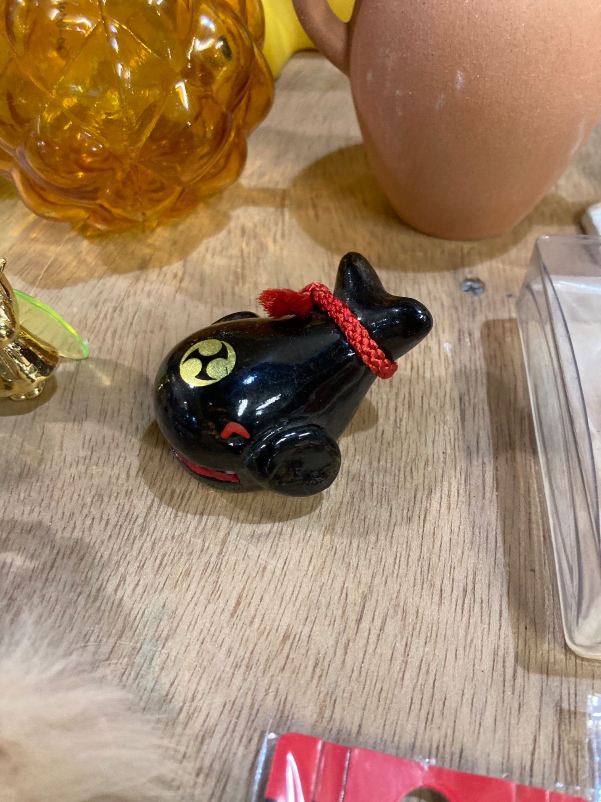 くまのプーさん サンタクロース 招き猫 キーホルダー ミニチュア