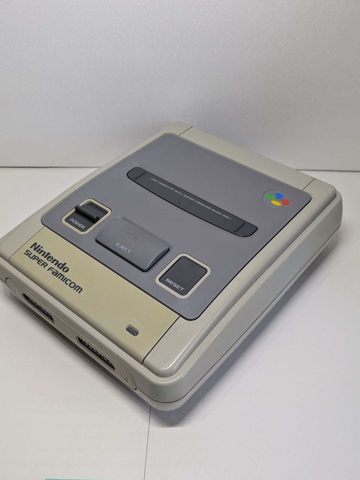 動作確認済み】スーパーファミコン 本体のみ 日焼け少なめ 任天堂 032A