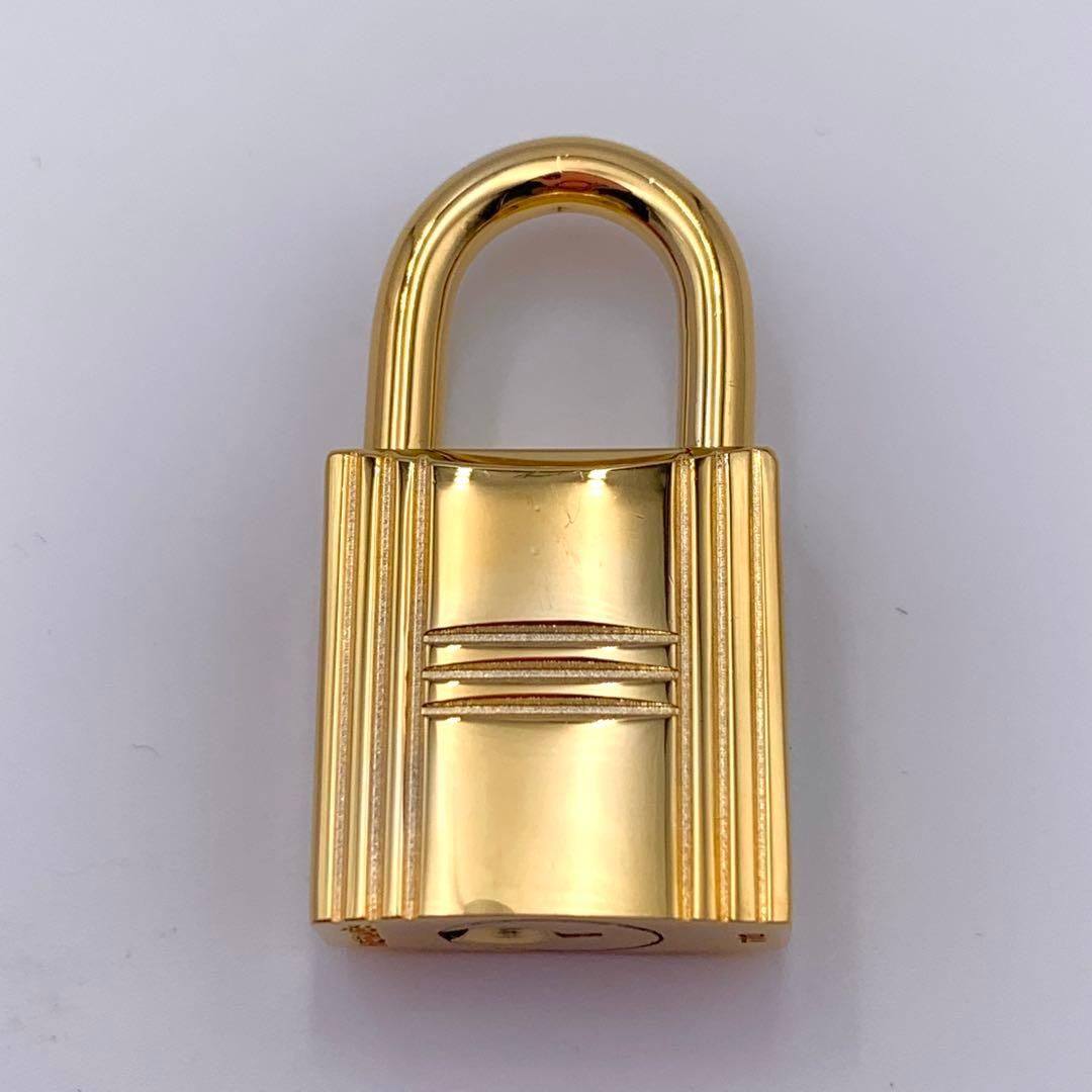 エルメス カデナ 24Kメッキ No.110 110番 鍵付き カデナキー