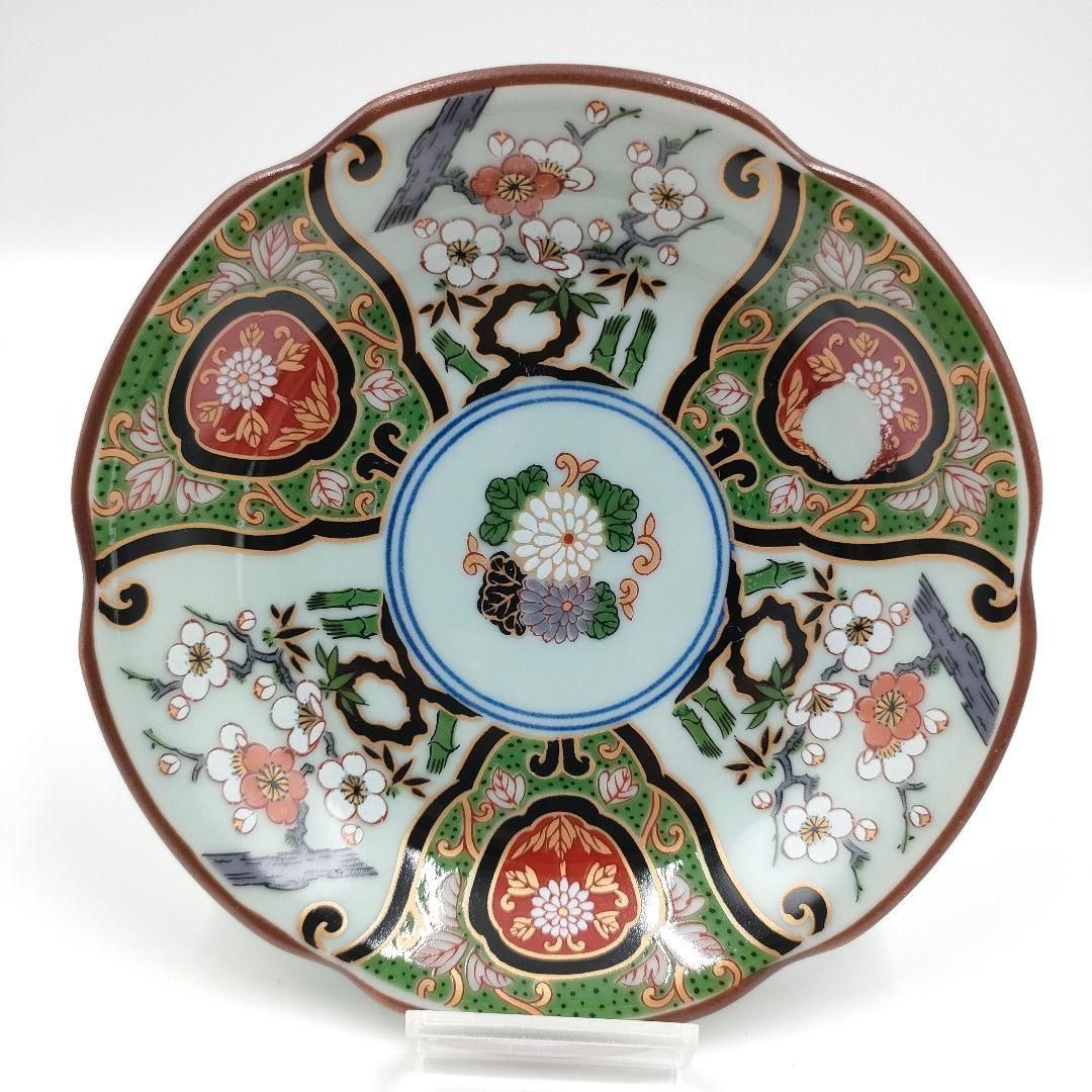 訳あり】有田焼 清秀窯 古伊万里 絵変わり小皿 5枚セット / Arita Ware