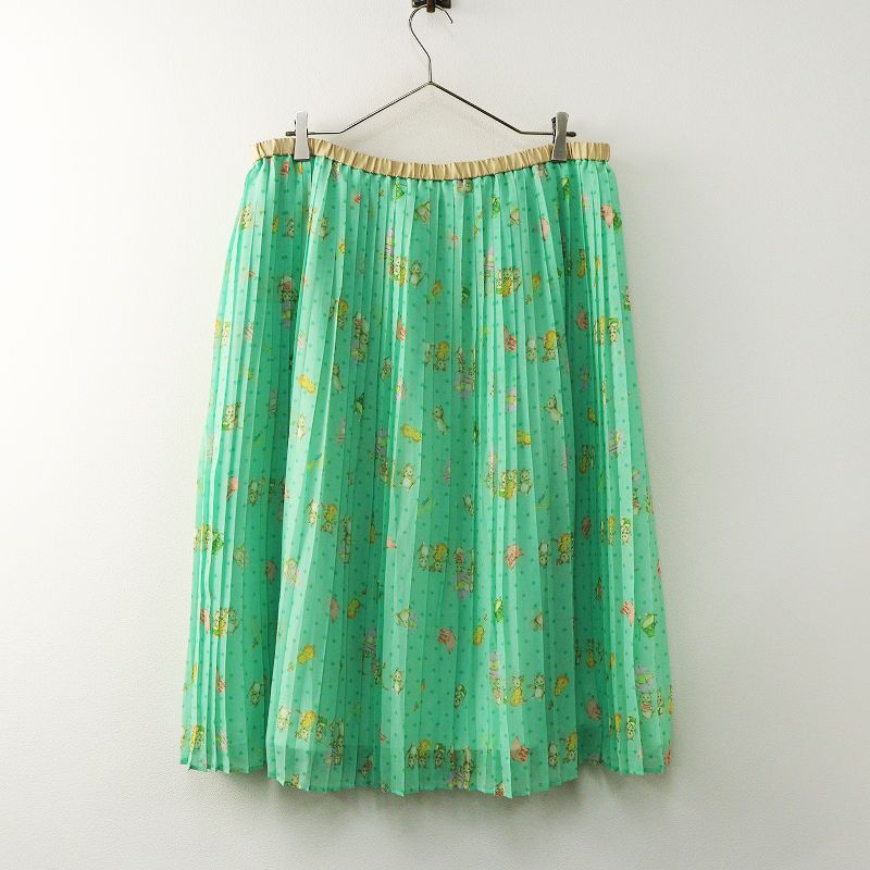 美品 大きいサイズ フランシュリッペ franche lippee 楽器隊プリーツ