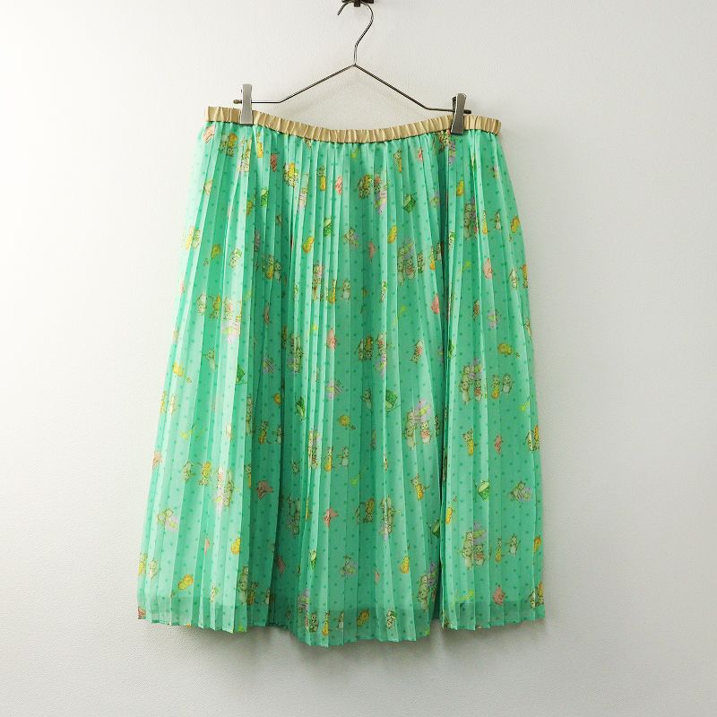 美品 大きいサイズ フランシュリッペ franche lippee 楽器隊プリーツ