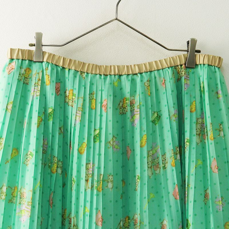 美品 大きいサイズ フランシュリッペ franche lippee 楽器隊プリーツ