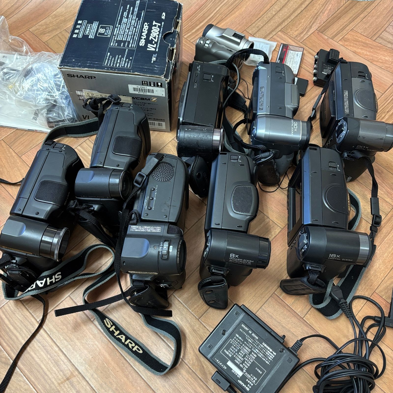 まとめ】ビデオカメラ 周辺機器 他 計9台 セット ジャンク含む 現状品