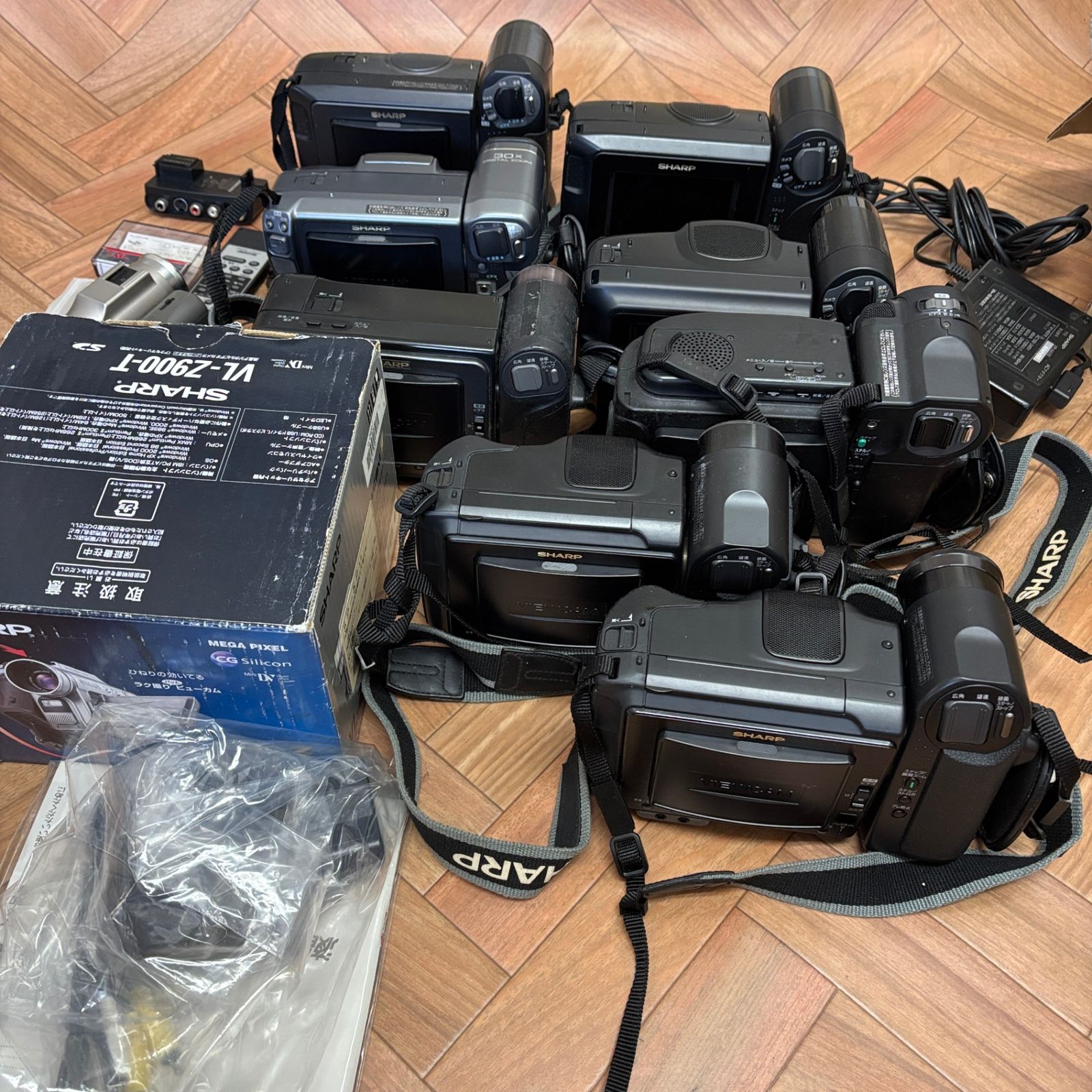 まとめ】ビデオカメラ 周辺機器 他 計9台 セット ジャンク含む 現状品