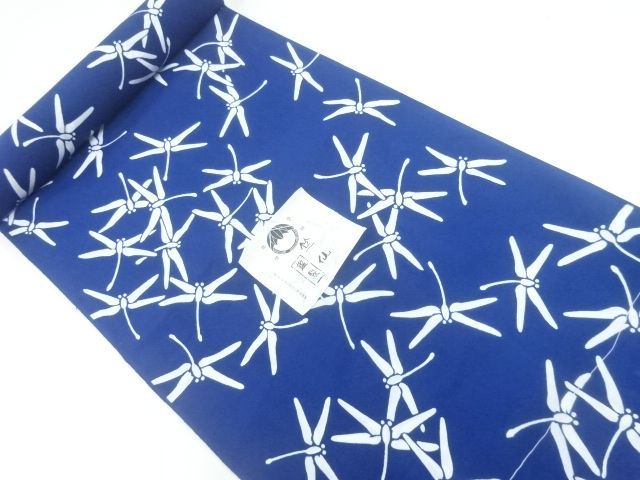 Sランク優 新品・未使用品】竺仙謹製 トンボ模様 浴衣地反物 - メルカリ