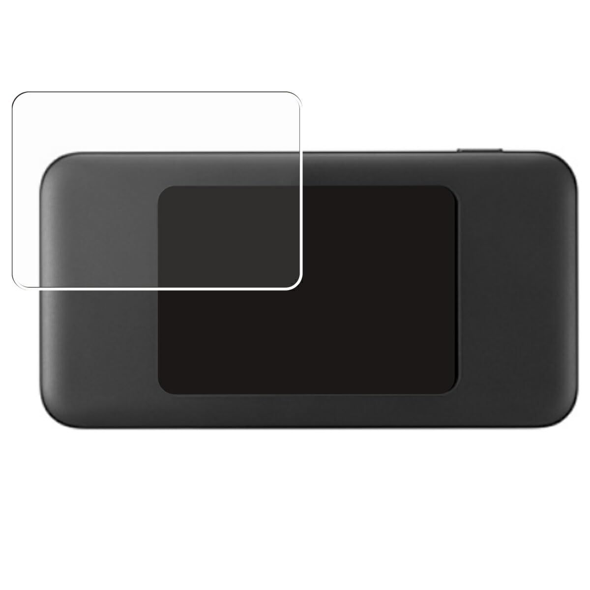 CLEARVISTA Speed Wi-Fi DOCK 5G 01 UQ用 [高硬度10H 衝撃吸収 ブルー